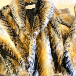 Jessica Simpson Faux Fur Jacket